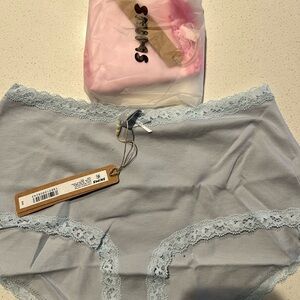 SKIMS Panties - Light Blue & pink